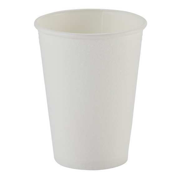 Dixie Disposable Hot cup 12 oz. White, Paper, Pk1000 5342W