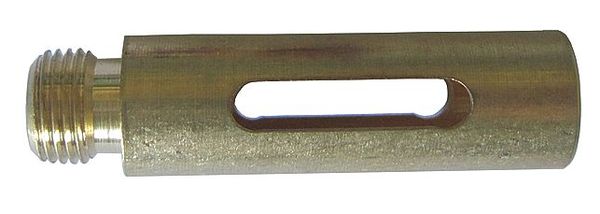 Speedaire Hi Flow Air Gun Nozzle, 1/8 MNPT, Brass 22YK59