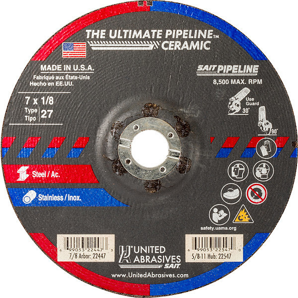 United Abrasives/Sait Abrasive Grinding Wheel 22447