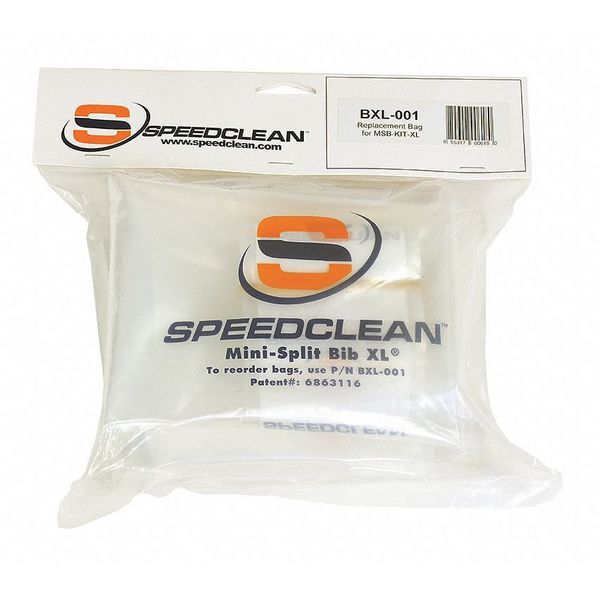 Speedclean Mini Split XL Bib, Bag Only BXL-001