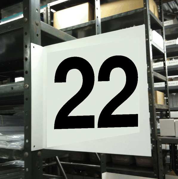 Stranco Projecting Aisle Sign, Legend 22, HPS-2W1412-22 HPS-2W1412-22