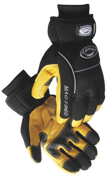 Caiman Cold Protection Gloves, Heatrac Lining, XL 2960-6