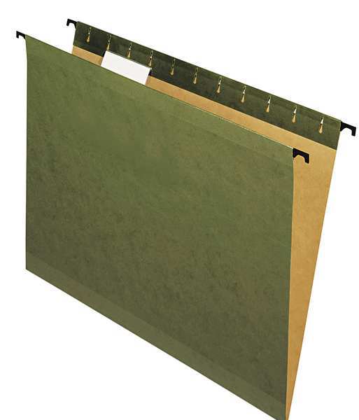 Pendaflex Hanging File Folder, Standard Green, PK20 PFX615215