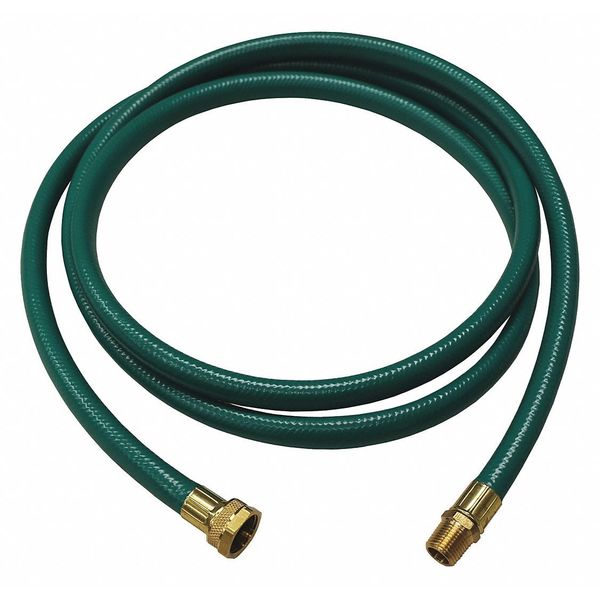 Reelcraft 5/8" x 10 ft Coupled Low Pressure Garden Hose 125 psi 601033-10