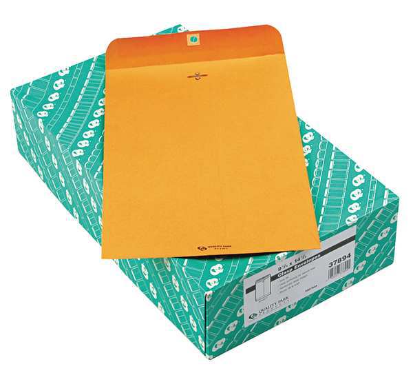 Quality Park Catalog Envelope, Lt Brown, Kraft, PK100 QUA37894