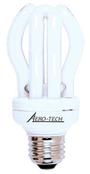 Aero-Tech AERO-TECH 11W, Spiral Screw-In Fluorescent Light Bulb AE4B-11W