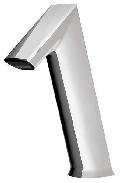 Sloan Sensor Single Hole Mount, 1 Hole Angled Straight Bathroom Faucet, Polished chrome EFX150.000.0000