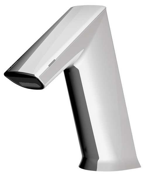 Sloan Sensor Single Hole Mount, 1 Hole Angled Straight Bathroom Faucet, Polished chrome EFX200.002.0000