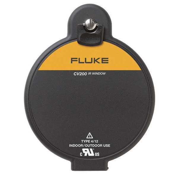 Fluke Infrared Window, 50 mm Dia, Hand Turn Door FLUKE-CV200