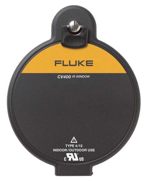 Fluke Infrared Window, 100mm Dia, Hand Turn Door FLUKE-CV400