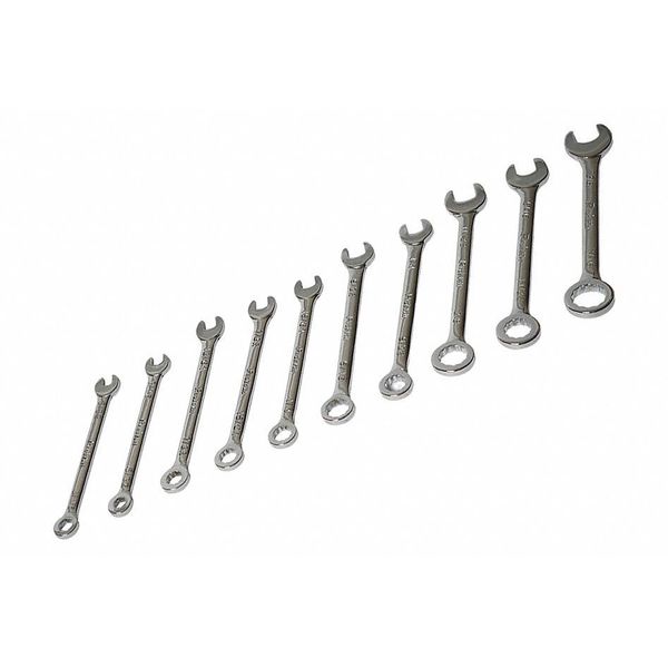 Eclipse Combo Wrench Set, Steel, 2-3/4 to 4 in. 900-070
