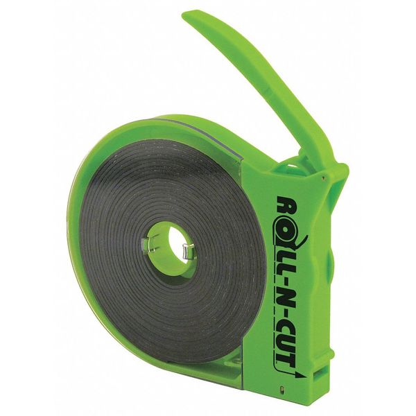 Master Magnetics Magnetic Tape Dispenser, Green, Black 7519