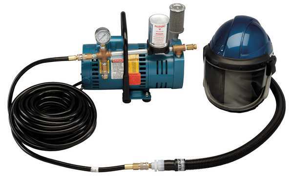 Allegro Industries Supplied Air System, 15 psi, 1Helmet 9247-01