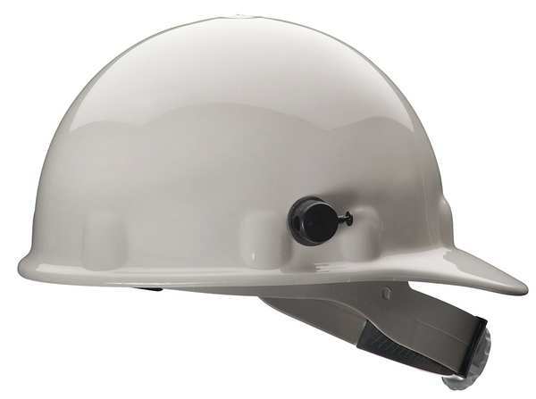 Fibre-Metal By Honeywell Front Brim Hard Hat, Type 1, Class G, Ratchet (8-Point), White E2QRW01A000