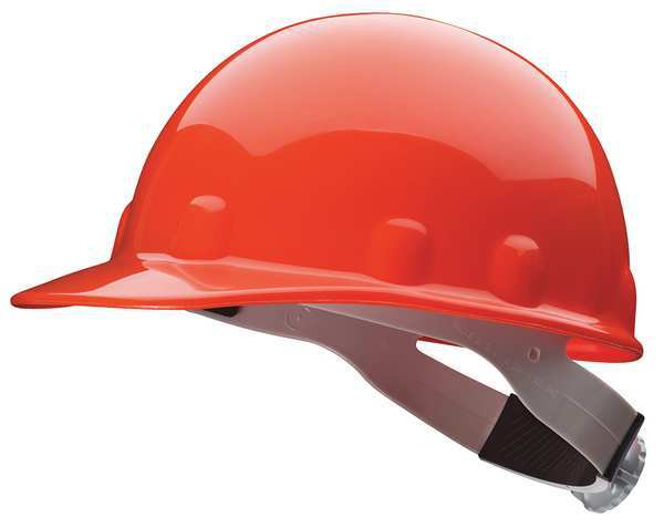 Fibre-Metal By Honeywell Front Brim Hard Hat, Type 1, Class E, Ratchet (8-Point), Orange E2SW03A000