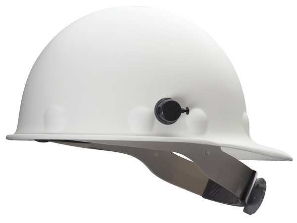 Fibre-Metal By Honeywell Front Brim Hard Hat, Type 1, Class G, Ratchet (8-Point), White P2AQSW01A000