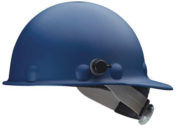 Fibre-Metal By Honeywell Front Brim Hard Hat, Type 1, Class G, Ratchet (8-Point), Blue P2AQSW71A000