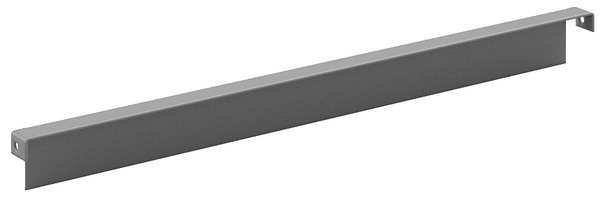 Tennsco Support Angle, 24 In Plywood, Medium Gray BPS-24