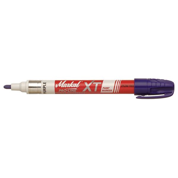 Markal Paint Marker, Medium Tip, Purple Color Family, Paint 97262