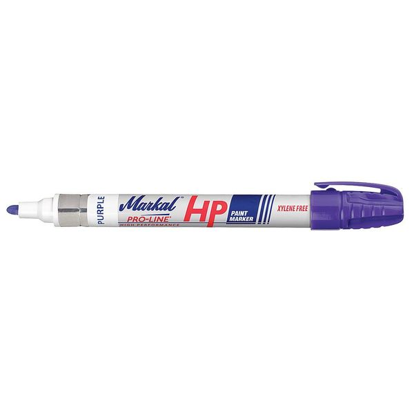 Markal Paint Marker, Medium Tip, Purple Color Family, Paint 96974