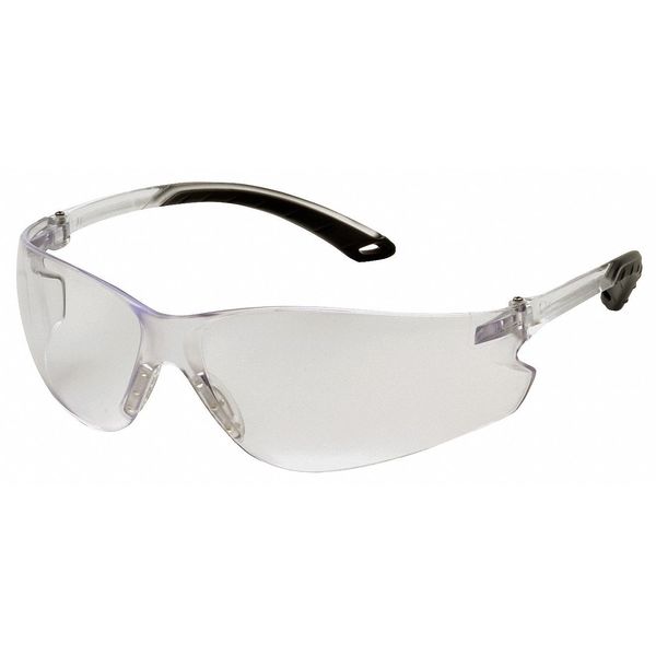 Pyramex Safety Glasses, Clear Anti-Scratch S5810S