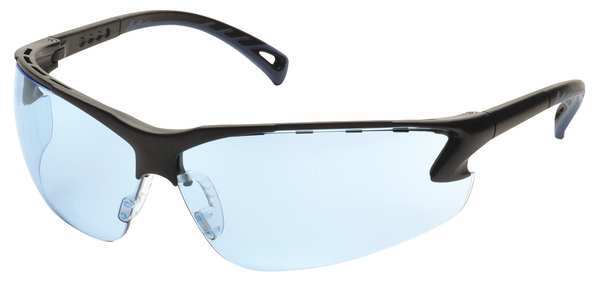 Pyramex Safety Glasses, Blue Anti-Scratch SB5760D