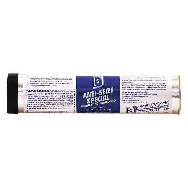 Anti-Seize Technology Anti Seize, Aluminum, 15 oz, Cartridge 18015