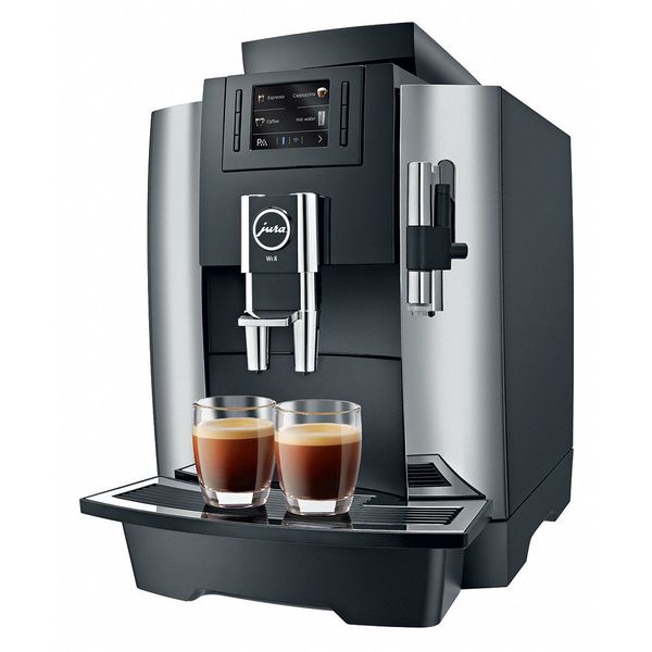 Jura Automatic Coffee Machine, WE8, Chrome 15145