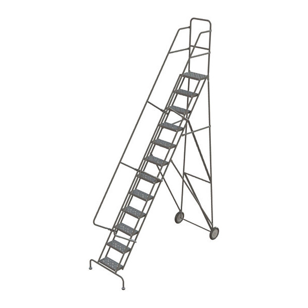 Tri-Arc Rolling Ladder, All-Terrain, 12-Step KDRF112162
