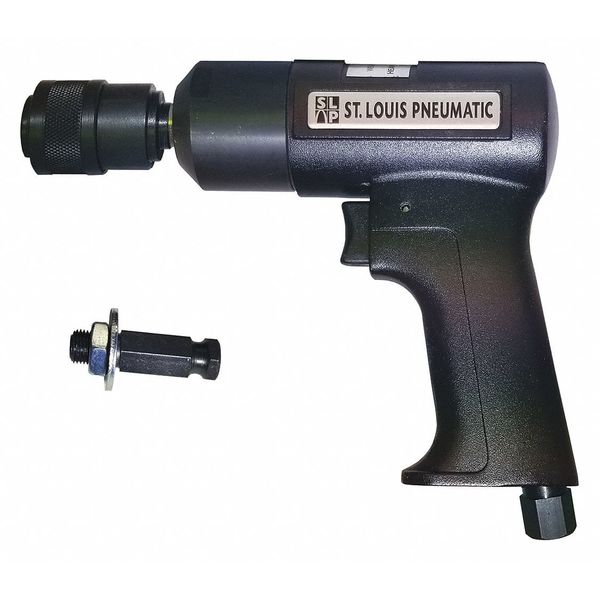 St Louis Pneumatic Pistol Grip Buffer w/QC Chuck SLP-86530