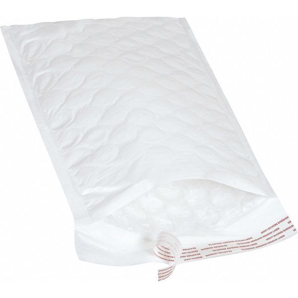 Jiffy Tuffgard Extreme Jiffy Tuffgard Extreme® Bubble Lined Poly Mailers, 7 1/4" x 12", White, 50/Case B920