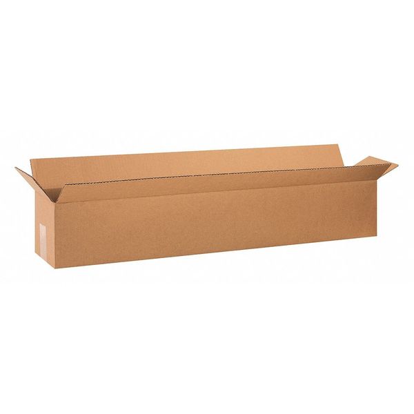 Partners Brand Long Corrugated Boxes, 40" x 6" x 6", Kraft, 25/Bundle 4066