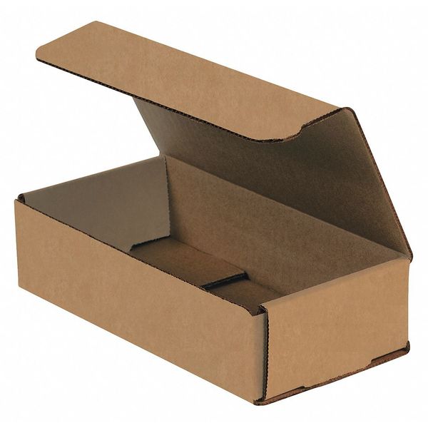 Partners Brand Corrugated Mailers, 12" x 4" x 2", Kraft, 50/Bundle M1242K