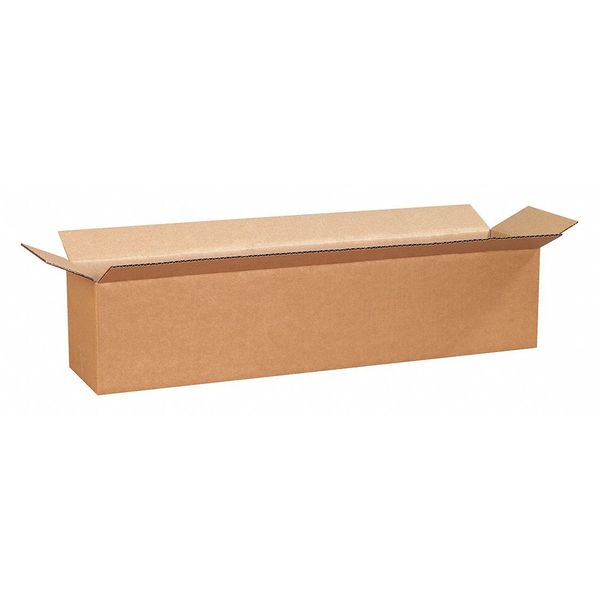 Partners Brand Long Corrugated Boxes, 28" x 4" x 4", Kraft, 25/Bundle 2844