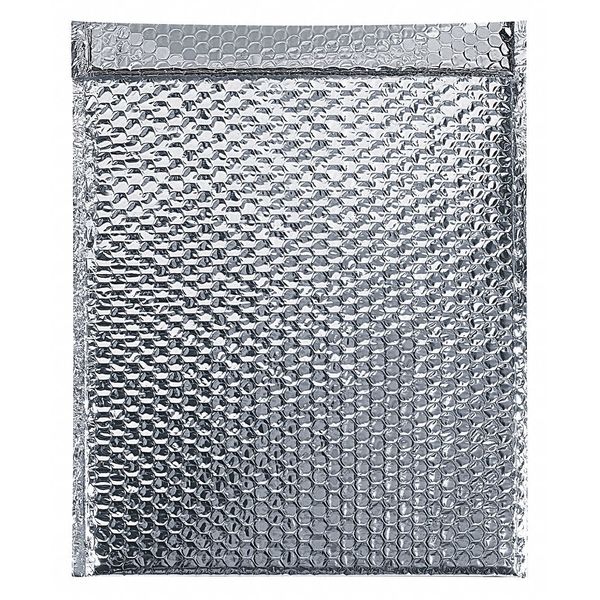 Partners Brand Cool Shield Bubble Mailers, 24" x 20", Silver, 50/Case INM2420