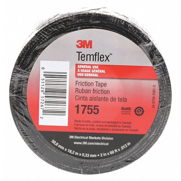 black friction tape