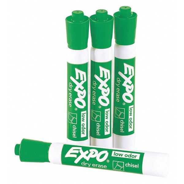 Expo Expo® Dry Erase Markers, Green, 12/Case BDEMARKERGN