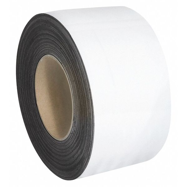 Partners Brand Warehouse Labels, Magnetic Rolls, 3" x 100', White, 1/Case LH158