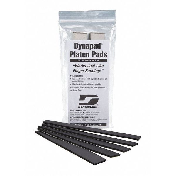Dynabrade DynaPad Platen Pad, 1/2"Wx7" L, 5 pcs. 11026