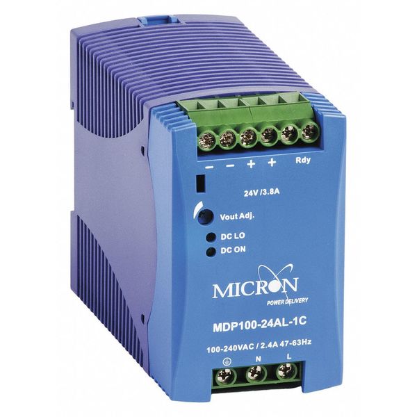 Dinergy DC Power Supply 22.5 to 24.5VDC MDP100-24AL-1C