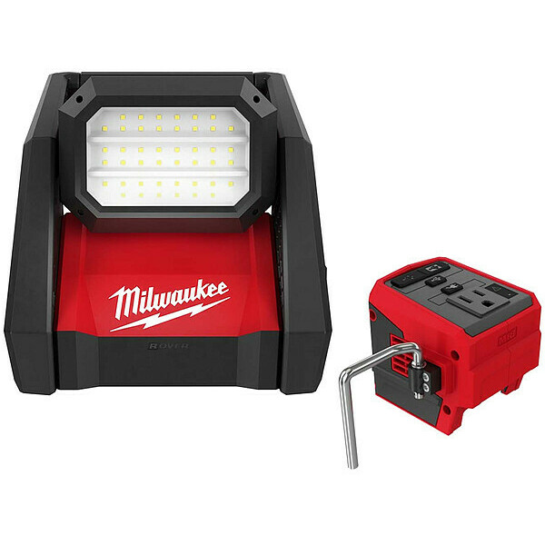 Milwaukee Tool Flood Light and Inverter 2366-20, 2846-20