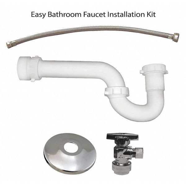 Jones Stephens Easy Bathroom, Faucet Installation Kit A10030
