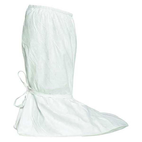 Dupont Tyvek Isoclean Boot Covers, Serged, White, L, PK100 ...