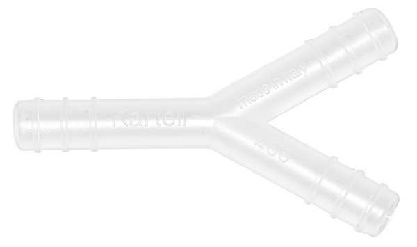 Dynalon Connector, PP, Transparent, PK100 222565