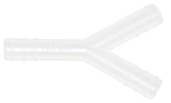 Dynalon Connector, PP, Transparent, PK100 222575