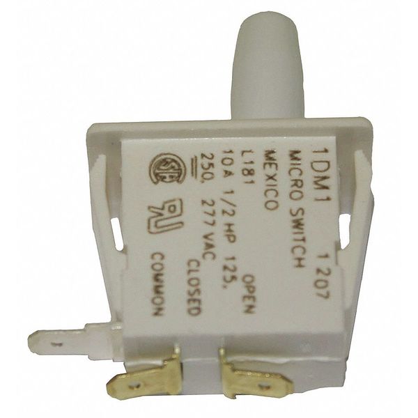 Honeywell Industrial Panel Mount Snap Action Switch, Plunger Actuator, SPDT, 10A @ 240V AC Contact Rating 1DM1