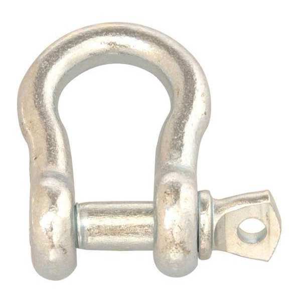 Campbell Chain & Fittings 5/8" Anchor Shackle, Screw Pin, Zinc Plated T9601035