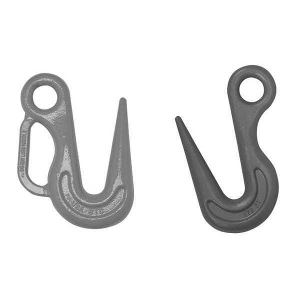 Campbell Chain & Fittings Alloy Sorting Hook w/Handle, Forged Alloy Steel, Painted Orange 3899501