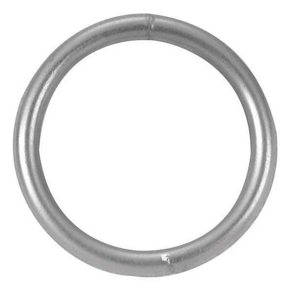 Campbell Chain & Fittings 3/16" x 1-1/4" Welded Ring, Bright 6050314