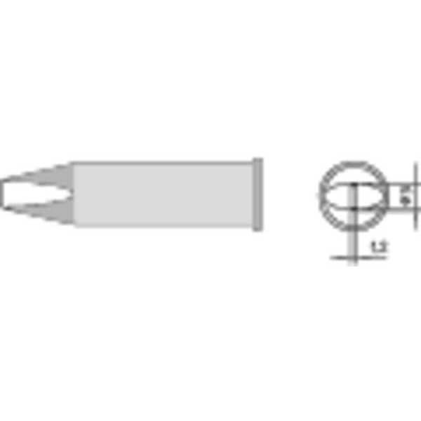 Weller Xht D Soldering Tip Chisel 5 X 1.2 T0054480199